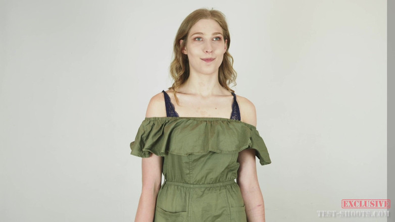 Test-Shoots: Tânără contabilă sexy goală Blizard interviu video de audiție în pielea...