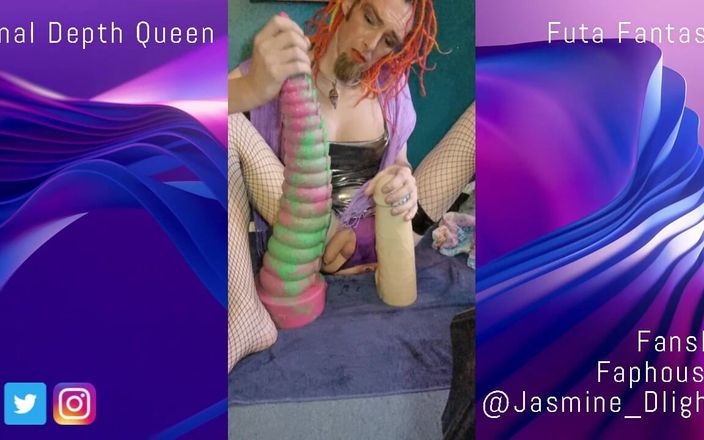 Jasmine Dlight - UK's most extreme anal porn star: Johnthomastoys xl đồ chơi nhét sâu vào lỗ hậu trong chiếc...