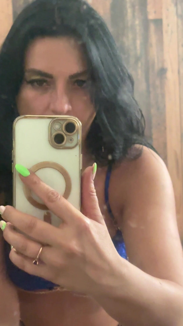 MilfyCalla: Tanga a zrcadlová podprsenka Tease - měkká, pomalá, svůdná