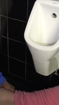 Slut Fucked Raw in Public Toiles by Arab