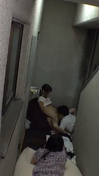 Videos of Beautiful Girls Tanning in an Apartment Complex -1