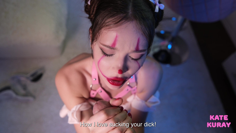 Kate Kuray: Pennywise ustaca emiyor ve yüzüne boşalma alıyor