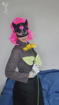 Sei Von Meinen Titten Und Kitty-maske Versucht, Wie Ich Mich Befriedige