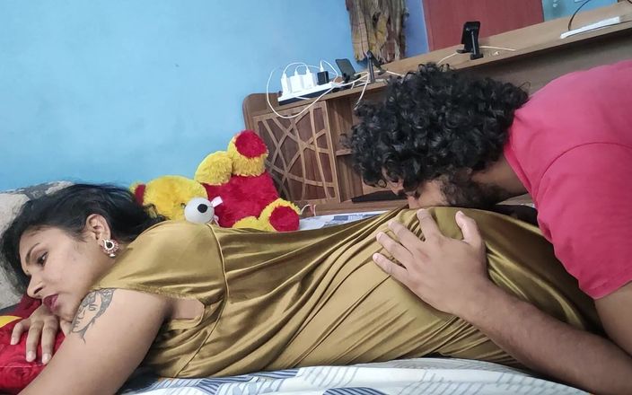 Vaishnavysharunraj: Sex with Wife in Nighty, Hot Bedroom Sex with Sexy...