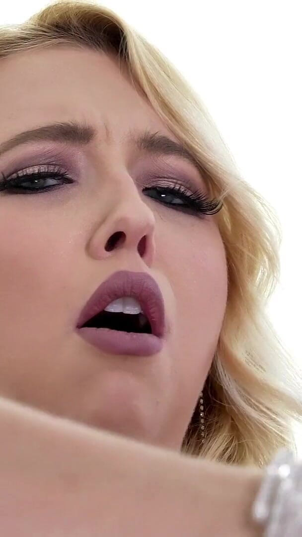 Samantha Rone: Cute Blonde Samantha Rone Is Perfect in Purple!
