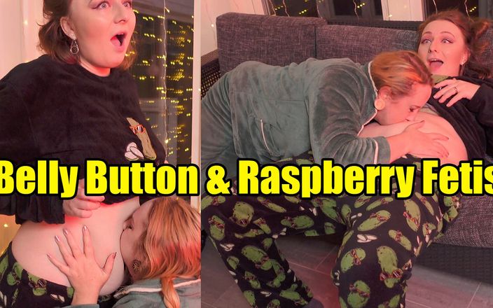 Arya Grander: Raspberry Fetish Tickling Belly Button Fetish (arya Grander and Kisica)
