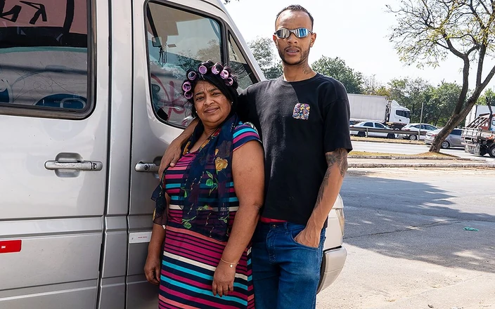 MaturePickup: Extreme Fat Mature Anal Fucked While Driving