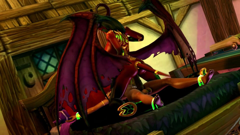 Velvixian3Futanari: Evil Ember Legretta