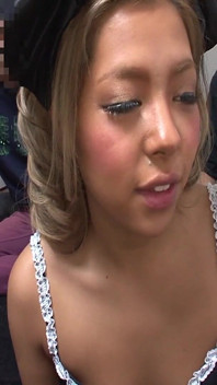 Cowgirl Addict Tsubasa. Wild Black Gal Covered in Endless White Release. - 3