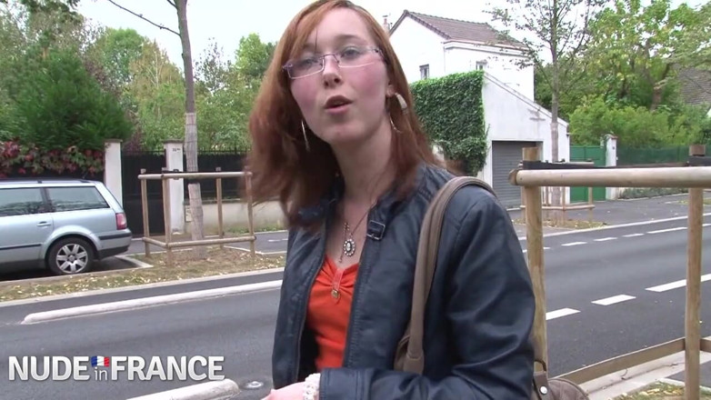 La France a Poil: Pretty young and small titted readhead slut banged and sodomized...