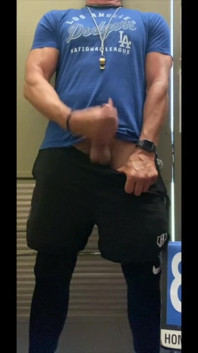 Jockdad87 Jerks Another Load Between Classes