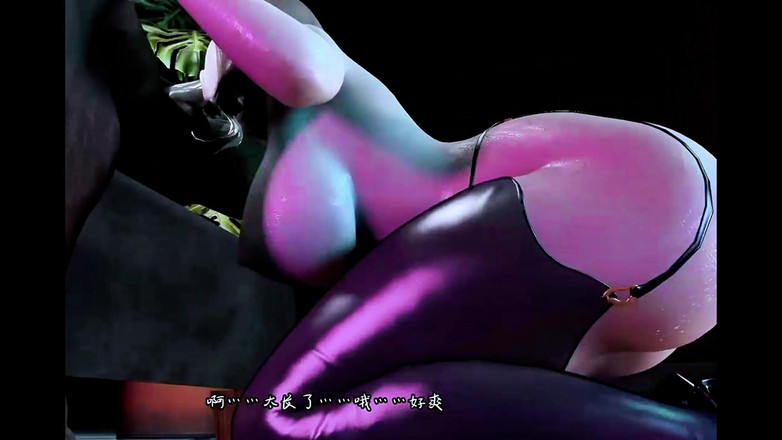 X Hentai: 바람피는 마누라 모션 모델: 불의 곡선 - 3D 애니메이션 헨타이