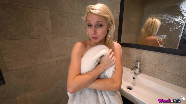 Wank it Now: Chloe Toy - Sneaky Shower Pt. 1 - JOI