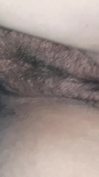 My Stepmother Was Cleaning the Kitchen and Flashed Her Hairy Pussy.