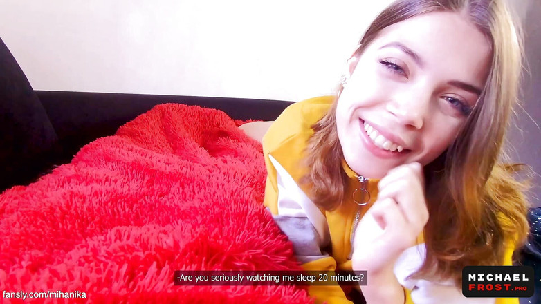 Michael Frost Pro: 姉は義理の兄が目を覚ましてペニスをしゃぶるのを待ち焦がれていました