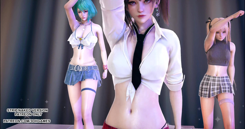 3D-Hentai Games: [ememdi] vijeta doa Marie Rose Misaki Tamaki hot dans 4k 60fps
