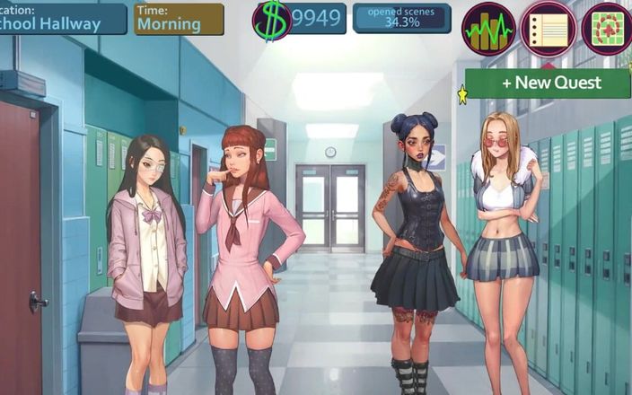 LoveSkySan69Real: Taffy Tales V1.07.3c, часть 92, возбужденная сотрудница магазина, потрясающе! от LoveskySan69