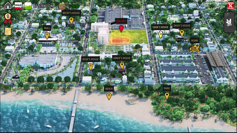 Johannes Gaming: Sunville 74我的熟女和莎拉差点被抓住，然后我们在海滩上性交