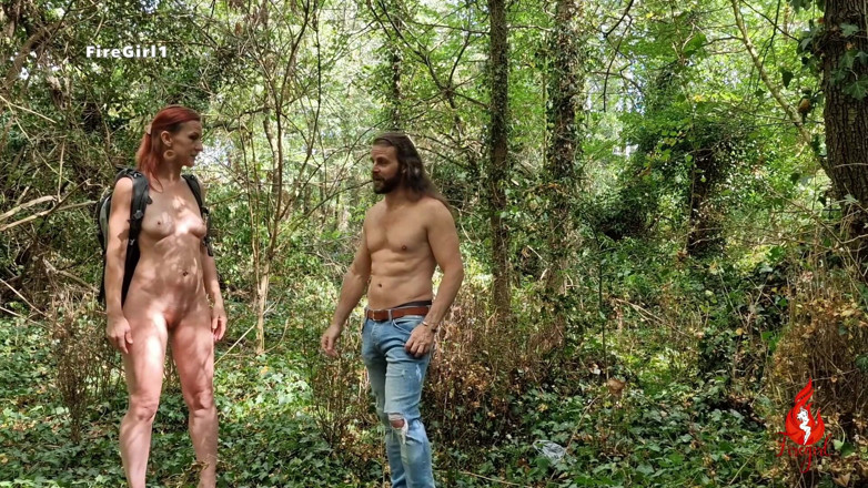 Firegirl80: Billy Shag - chica naturista en el bosque
