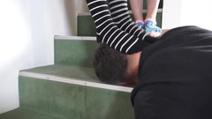 Femdom Austria: Šlapání krokový koberec pro jump girls