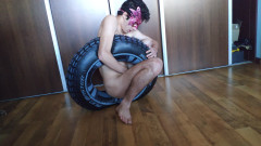 Floatie Boy: Sfoukám nafukovací prsten na plavání a deflating ho