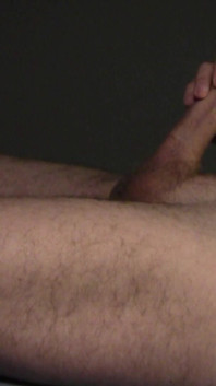 Milking My Uncut Dick