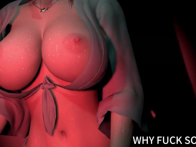 3D Big Boobs Asian Stripper Naked Her Hot Body (Why fuck so hard)