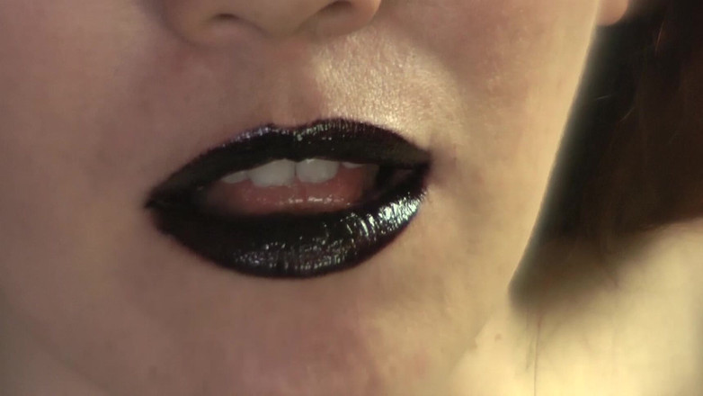 Evangelines Fetish: ブラックリップスティック・ティーズ