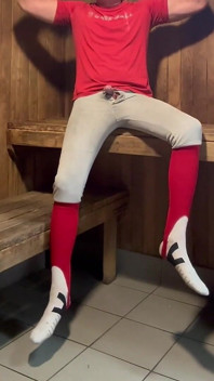 Alpha Jock Zábava v sauně s Jockdad87 Část 8