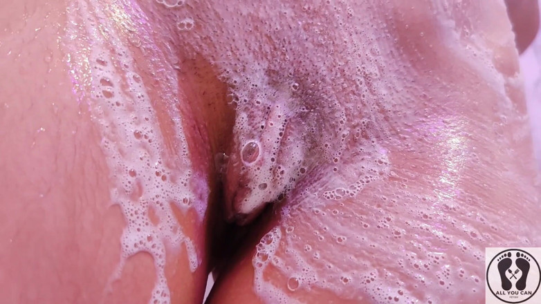 All You Can Fetish: Full Shower Scene Glasschord Soap Massage BJ Fuck Facial Cum