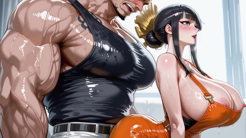 Prznai: Sakazuki (op) X Senjumaru (pemutih)