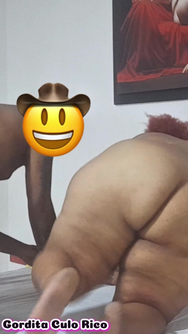 A Plus-size Woman Is Fucked Hard by a Black Man, Who Penetrates Her Very Hard From Behind (Gordita Culo Rico)