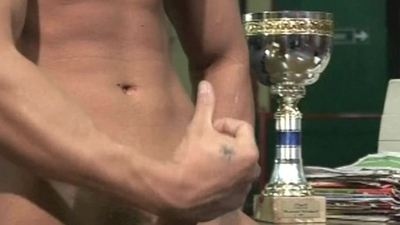 Diamond Pictures (Official): Young Muscular Hunk Jerks off His Huge Cock Solo at...
