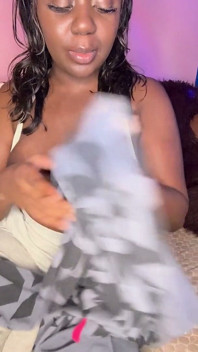 Baddie on Her Period Cycle Solo Masturbation