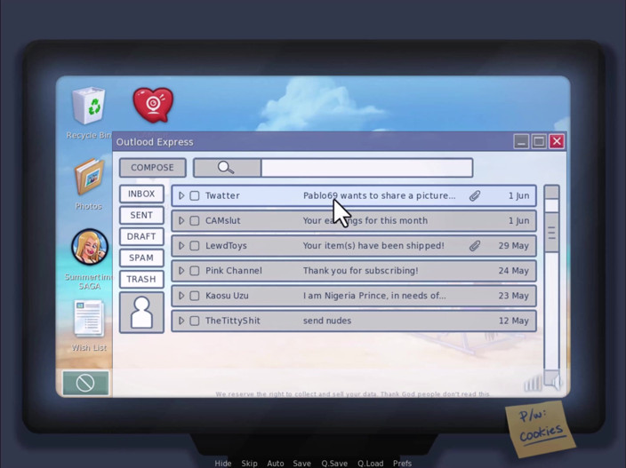 Johannes Gaming: Saga de verano: Jenny finalmente me folló en la webcam