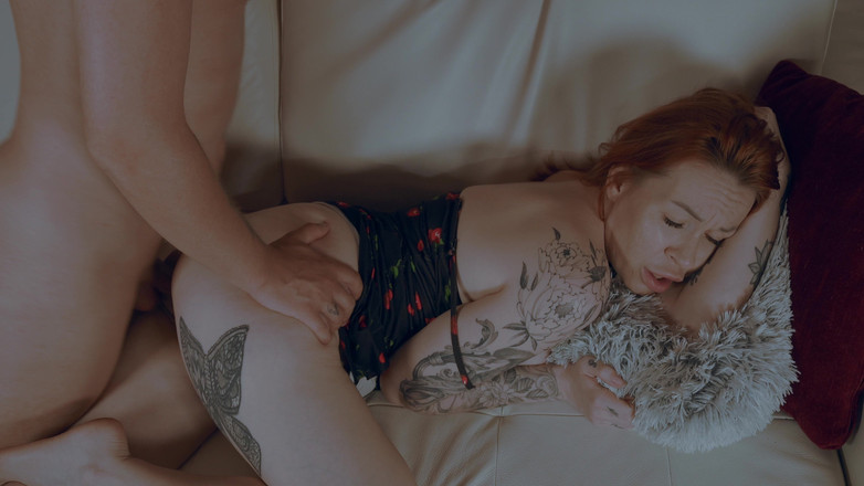 Toma Mur: Step Mom Secret Couch Tryst with Step Son Under Moonlight...