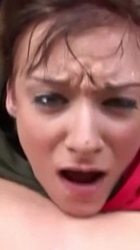 Girl Scout Seduces Her Last Customer by Letting Him Stretch Out Her Tight Sweet Bum