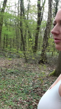 Boy Seduce German Curvy BBW Mature Kathy Deep to Suck His Dick at Public Place