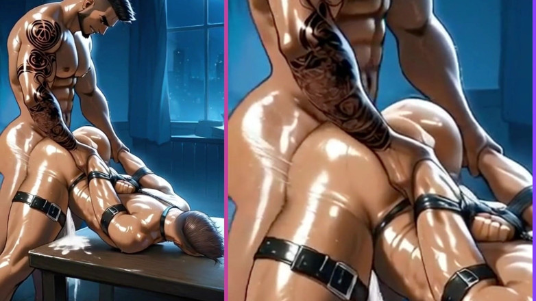 Real narrated fantasy Hentai: Ай Создал Гейскую Подборку Анального Секса С Большими Сочными Задницами! Аниме, Хентай, Парень, Анимация, Ай, Яой