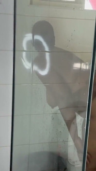 Was Taking a Shower Thwn the Monster Dick Hotel Staff Came to Fuck Me in the Bathroom