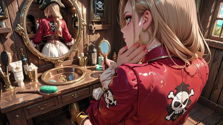 Tay Swift X: Blonde Commander in the Future Train! Red Patent Leather Uniform...