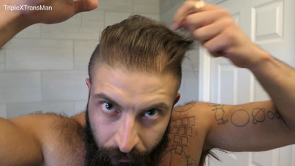 TripleXTransMan: Buzzing my Hair Off