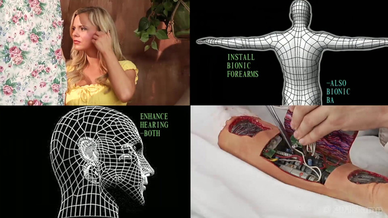Adventures In Pornland: Not Bionic woman S1 - ブリー・オルソン、ロッコ・リード