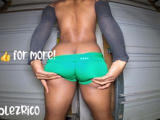 Bubble_butt_babe: 大屁股 femboy 让屁股拍打
