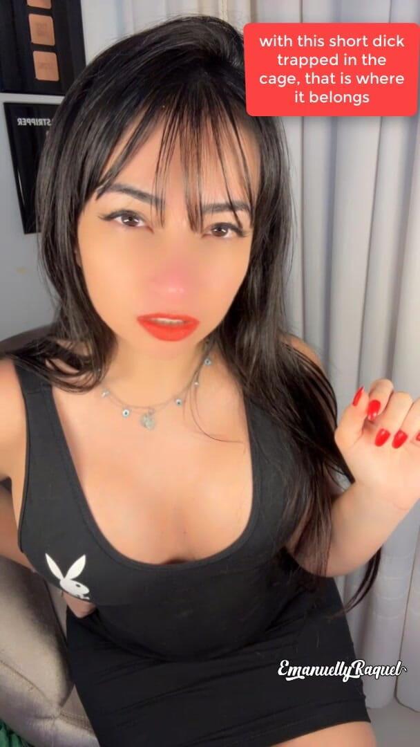 Emanuelly Raquel: Umilirea penisului mic de vineri fetiș