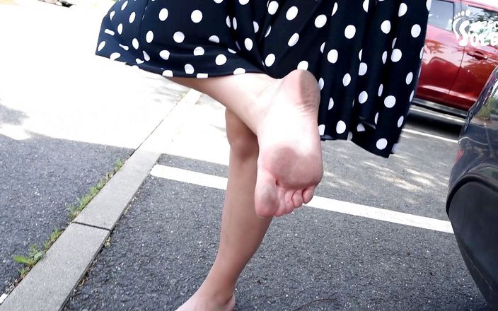Czech Soles - foot fetish content: Linge-i picioarele murdare curate