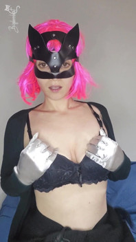 Hör Mein Stöhnen, Während Ich Mit Meiner Kitty-maske Und Meinen Titten Masturbiere