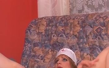 A Tiny and Slutty German Nurse Rides Her Patient’s Dick