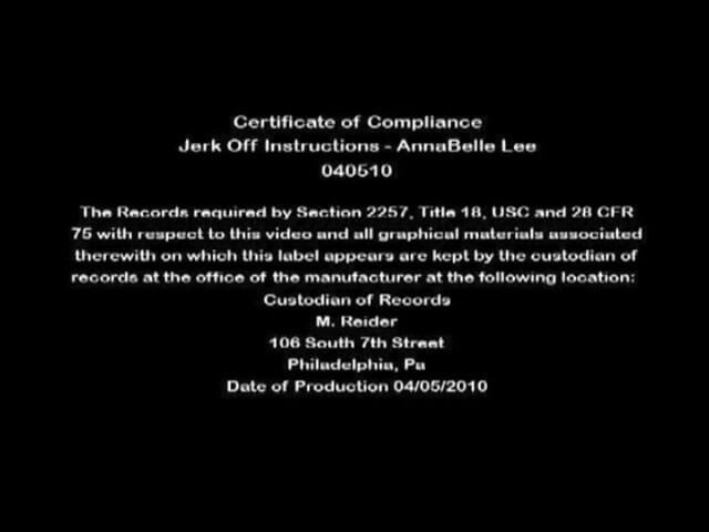Eros JOI - Liberated Eye: 음란한 십대 Annabelle Lee와 함께하는 놀라운 JOI 장면