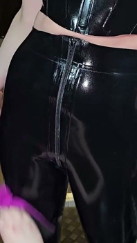 Shine Until You See Your Face - Latex Shining with Miss Demi Lux